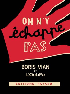 cover image of On n'y échappe pas